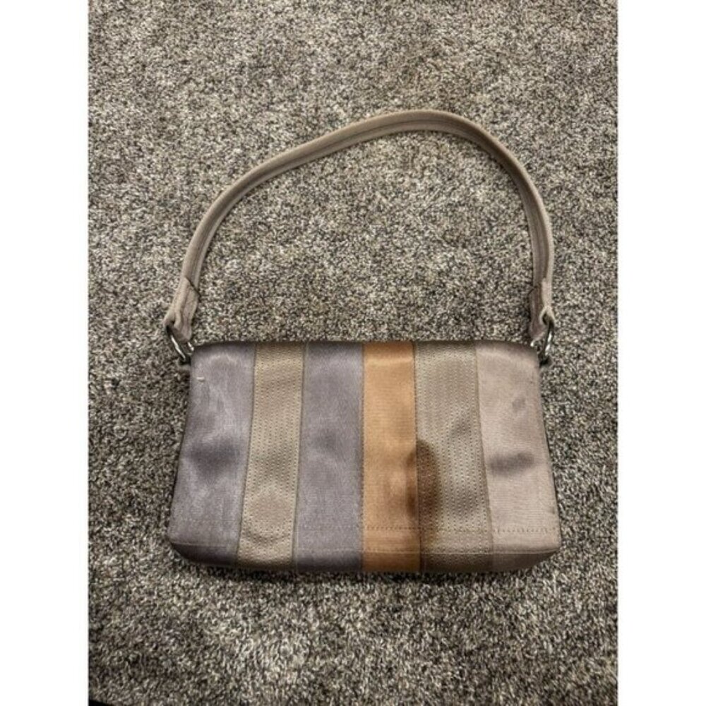 Vintage Seatbelt Bag Multicolored Shoulder Bag - Picture 2 of 6